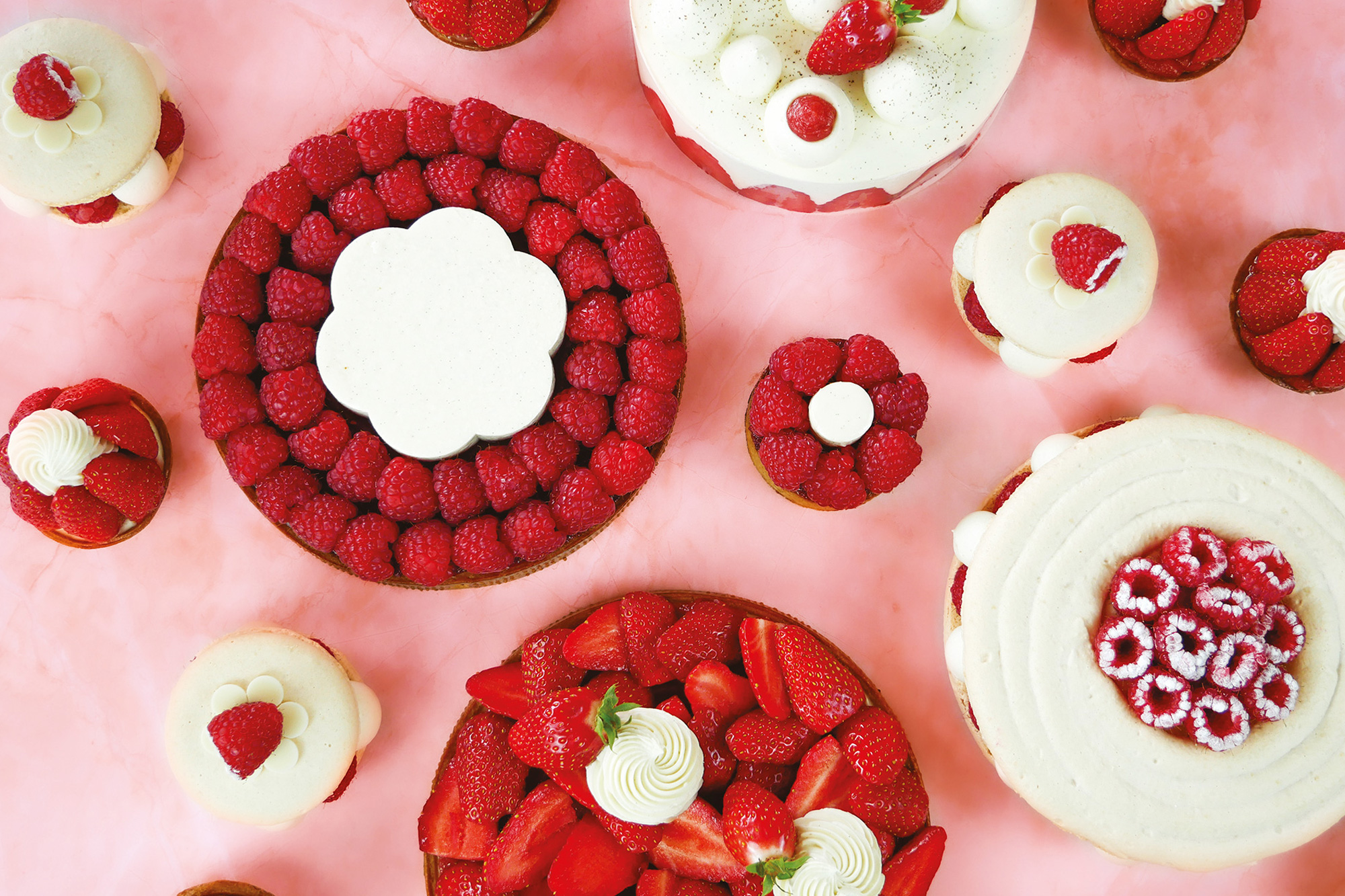 Commande de pâtisseries